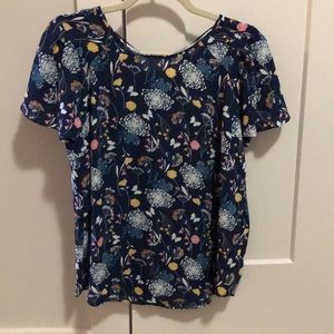 Flowered Blouse
